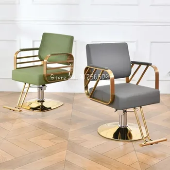 Парикмахерское кресло со специальным подъемником, мебель для интернет-салонов знаменитостей, кресло для салона красоты, шезлонг silla cadeira