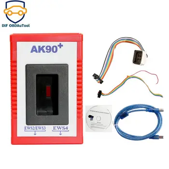 AK90 + Ключевой Программатор Для BMW EWS2/3 /4 Считыватель кода ключа V3.19 AK90 Key Maker Для BMW Programming Repair Tool