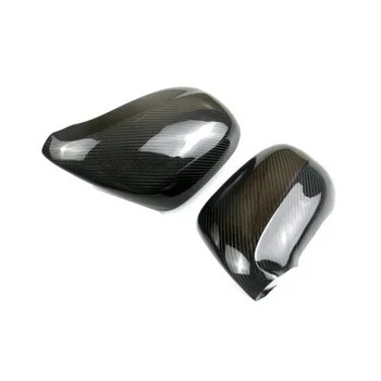 Для Lexus IS250 IS300 IS350 2006-2012 Накладка Бокового Зеркала заднего Вида Из Настоящего Углеродного Волокна Без Подсветки 0