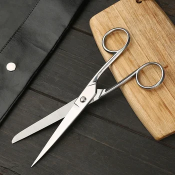 Высококачественные ножницы для ниток для ткани, кожерезка, портновские ножницы, ножницы для шитья, вышивки, инструменты для поделок, ножницы 4