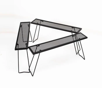 Открытый комбинированный стол для камина, стол для разведения костра, складной стол для пикника, кемпинг, переносное барбекю, кемпинг