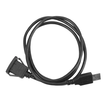 5X Автомобильная приборная панель для скрытого монтажа USB-разъем для подключения к розетке Удлинитель Кабель 1 м 0