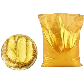 1000 г золотой пудры 800 меш Пластикового керамического позолоченного пигмента для окрашивания железных дверей статуй Будды