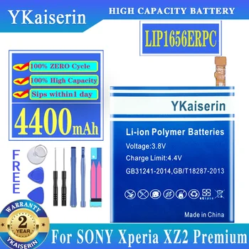 Сменный аккумулятор YKaiserin для телефона SONY Xperia XZ2 Premium LIP1656ERPC 4400 мАч Bateria + бесплатные инструменты