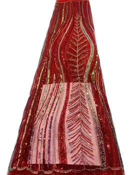 2023 новая тяжелая кружевная вышивка с блестками из бисера, европейское легкое роскошное вечернее платье Qipao для вечеринок 5 ярдов