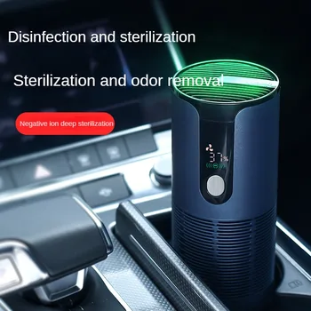 Новый автомобильный очиститель воздуха с отрицательными ионами для удаления формальдегида и дыма, USB-дезинфицирующее средство для автомобиля 1