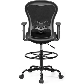 Кресло для черчения Primy, эргономичный высокий офисный стул с высокой спинкой, рабочий стул из дышащей сетки