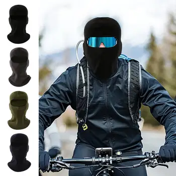 Мотоциклетная маска-балаклава, Лыжная маска для мужчин, полнолицевая маска, балаклава, черные лыжные маски, закрывающие шею, гетры, принадлежности для активного отдыха 3