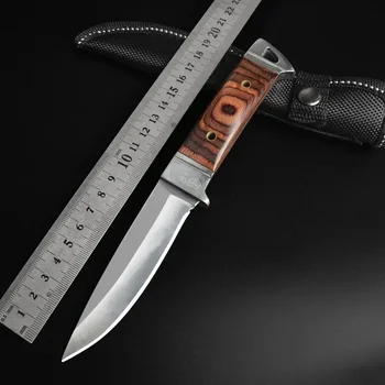 Стальной складной нож для выживания на открытом воздухе Мужской высокой твердости для кемпинга, самообороны, военно-тактический охотничий нож