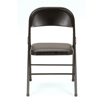 Виниловый складной стул Mainstays (4 упаковки), черный 4