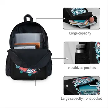 Рюкзак Большой Емкости Для Стиральной Машины, Модный Рюкзак Для Плавания, Персонализированный Рюкзак Для Верховой Езды 3