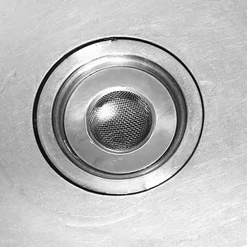 Фильтр для кухонной раковины Сетчатый фильтр для раковины из нержавеющей стали Фильтр для раковины для ванной комнаты Фильтр для сливного отверстия Фильтр-ловушка для мусора