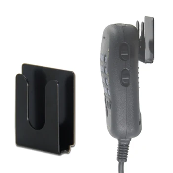 Универсальный держатель микрофона ручной крючок для автомобильного радиоприемника Walkie-Talkie CB держатель микрофона автомобильный держатель микрофона 2