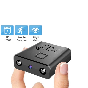 HD 1080P Smart Mini Беспроводная 2.4G WiFi камера Камера видеонаблюдения Поддержка обнаружения движения 64G TF карта