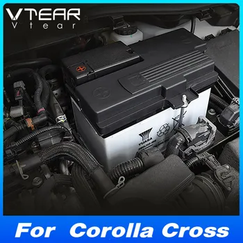 Защитный кожух аккумулятора двигателя автомобиля Vtear, Защита от пыли, Водонепроницаемая Защитная оболочка, Запчасти и Аксессуары для Toyota Corolla Cross 2023