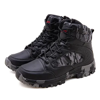 Новые мужские военные тактические ботинки для пустыни, мужская уличная водонепроницаемая походная обувь, кроссовки для мужчин, нескользящая одежда, Спортивная обувь для скалолазания