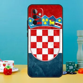 Чехол с флагом Хорватии для Samsung Galaxy A54 A53 A52 A14 A24 A34 A13 A23 A33 A12 A22 A32 A42 A51 A71 3
