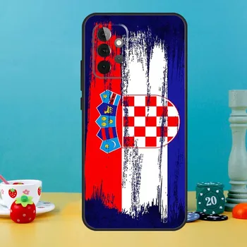 Чехол с флагом Хорватии для Samsung Galaxy A54 A53 A52 A14 A24 A34 A13 A23 A33 A12 A22 A32 A42 A51 A71 4