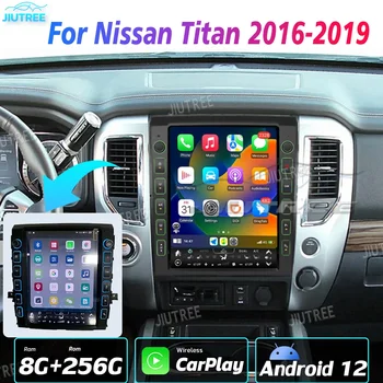Автомагнитола Android 12 Для Nissan Titan XD 2016-2019 Мультимедийное Автомобильное Радио GPS Навигация Стереоплеер Беспроводное Головное Устройство Carplay