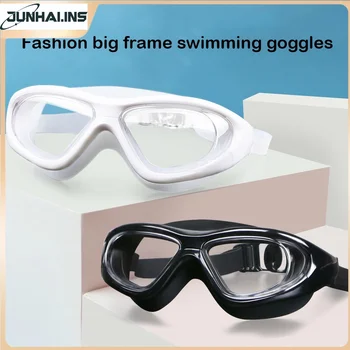 Точечная распродажа профессиональных очков для плавания в водонепроницаемой и противотуманной оправе высокой четкости Googles для плавания взрослых мужчин и женщин