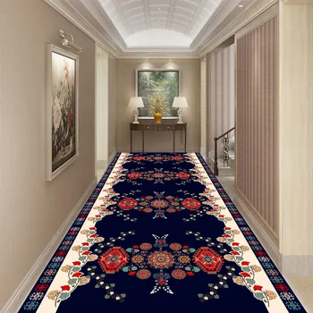 Ковры для коридора Марокко Персидский Роскошный Длинный коврик для прихожей Современный Дом Комната Прихожая Дверной проем Спальня Кухня Коврик для пола