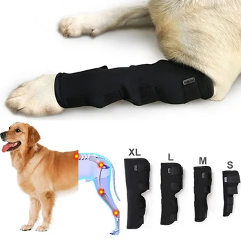 Бандаж для защиты от травм, защита для ног собаки, защита для запястий собаки, принадлежности для собак, Наколенники для домашних животных, Наколенник для щенка