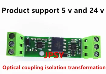 Преобразователь сигнала напряжения от 0-5 В до 0-10 В HCNR201 Изолированный модуль преобразования сигнала с защитой от обратного подключения 24 В постоянного тока