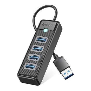 ORICO 1 шт. КОНЦЕНТРАТОР USB 3.0 с несколькими USB-портами, расширитель для передачи данных, совместимый с Mac OS 10.X И выше