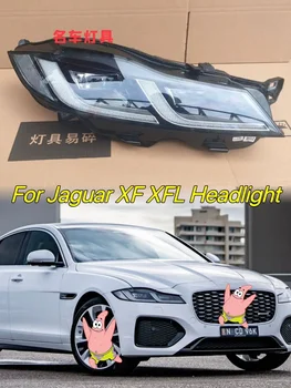 Автомобильные фары для Jaguar XF XFL Светодиодные фары Поддерживают обновленные светодиоды 2015/2020