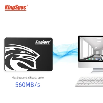 KingSpec SSD HDD SATA 120GB 240GB 512GB Жесткий Диск 4TB 1TB 2TB 2,5 Жесткий Диск Hd Внутренний Твердотельный Накопитель для Настольного Ноутбука