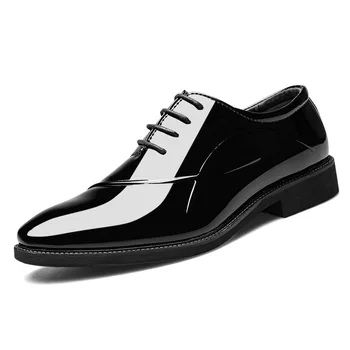 Модные итальянские элегантные мужские туфли-оксфорды, мужская официальная обувь больших размеров, кожаные мужские лоферы, мужские слипоны masculino