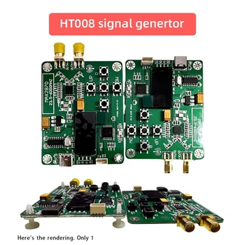HT008 Источник сигнала MAX2870 Генератор сигналов STM32 23,5-6000 МГц Точка поддержки источника сигнала/ режим Прочный Простой в использовании