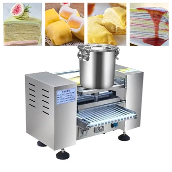 Автоматическая машина для приготовления блинной коржи в тысячу слоев, коммерческая пекарня Mille Crepe Cake Maker