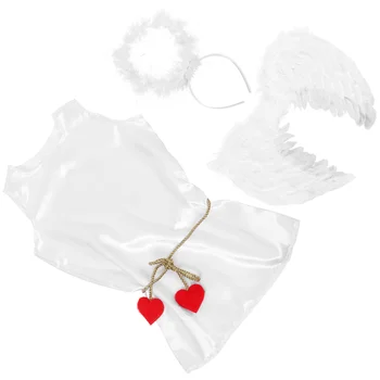Наряды на День Святого Валентина, детские костюмы, детская одежда с купидоном из полиэстера для малышей 4