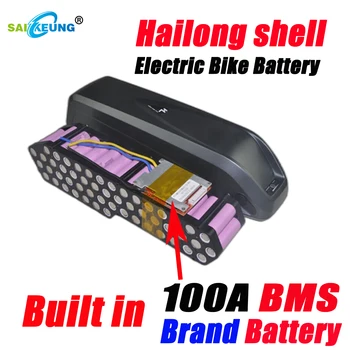 Аккумулятор для Электрического велосипеда Hailong 60v 36V48V52V Li-tio Аккумулятор 60V 72V 20/30/40/50/60ah Bafang Lithium Battery Pack Бесплатная Доставка 2