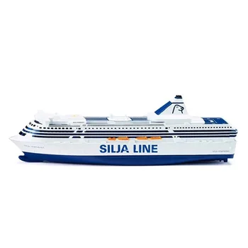 Silja Symphony Модель круизного лайнера 1/1000 Модель корабля, коллекция готовых украшений, Подарочный сплав, модель пассажирского лайнера