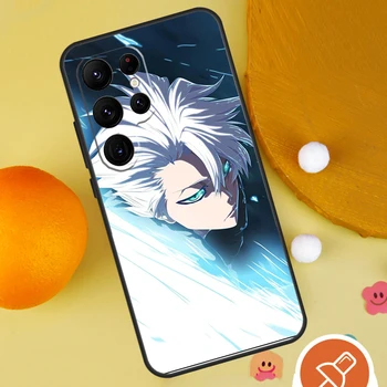 Аниме-Чехол Тоширо Хитсугая Bleach Для Samsung Galaxy S23 S22 S21 Ultra S20 FE S8 S9 S10 Plus Note 10 20 Ultra Cover 2