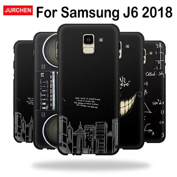 Силиконовые Модные Чехлы Для телефонов Samsung Galaxy J6 2018 С Милым Рисунком Мультяшных Животных Для Samsung J 6 SM-j600f Защитный Чехол