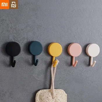 Youpin Xiaomi Самоклеящийся крючок Многофункциональный Кухня Ванная Комната Прочный Не оставляющий следов Кухонный Бытовой Настенный Дверной крючок