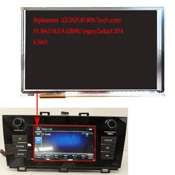 Сменная ЖК-панель с сенсорным экраном для Subaru Outback Legacy 2018 DISPLAY RADIO 86431AL61A
