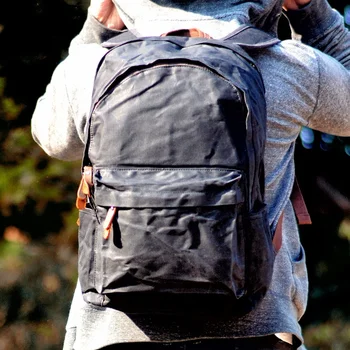 Женская восковая холщовая сумка из ткани Мучуан, ретро открытый рюкзак, большой мужской альпинизм