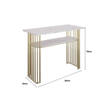 Простой Белый Салонный Маникюрный стол с мраморным металлическим дизайном Mesa Маникюрный стол Nordic Профессиональная мебель для маникюра Mesa De YX50ZJ 4