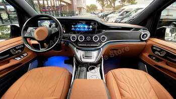 Обновление мультимедийного приемника Android Screen Player для Mercedes Benz Vito V260 GPS Навигация Автомобильное радио Bluetooth головное устройство 4