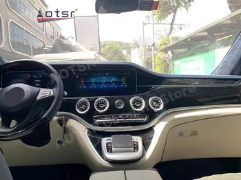Обновление мультимедийного приемника Android Screen Player для Mercedes Benz Vito V260 GPS Навигация Автомобильное радио Bluetooth головное устройство 5