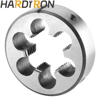 Круглая матрица Hardiron Metric M33X1.25 для нарезания резьбы, машинная матрица M33 x 1.25 для нарезания резьбы правой рукой