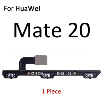 Клавиша включения выключения питания Отключение звука Кнопка Бесшумной регулировки громкости Ленточный Гибкий кабель для HuaWei Mate 20 X 10 9 Pro Lite P Smart Plus 2021 2020 2