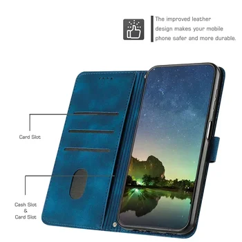 Магнитный Флип-Чехол-Бумажник Для Samsung Galaxy Note 10 Plus S24 S23 S22 S21 S20 S10 S9 S8 Note8 Note 9 Note 20 Ultra С Ремешком 2