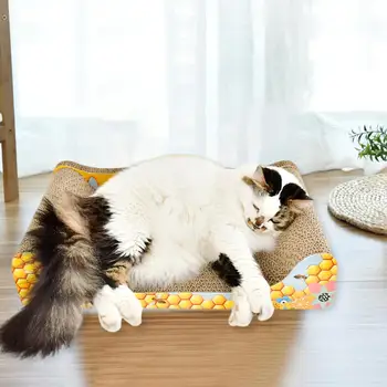 Когтеточка для кошек, подстилка-гнездо, Интерактивная игровая игрушка для измельчения когтей домашних кошек для котенка 1