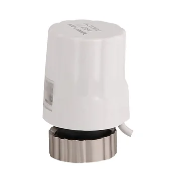 Электрический приводной клапан для систем подогрева полов и радиаторов Визуальное управление Энергосберегающий и эффективный AC230V M30 * 1,5 мм 0