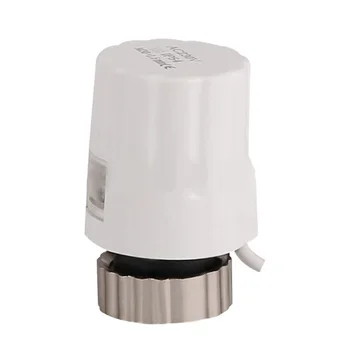 Электрический приводной клапан для систем подогрева полов и радиаторов Визуальное управление Энергосберегающий и эффективный AC230V M30 * 1,5 мм 2